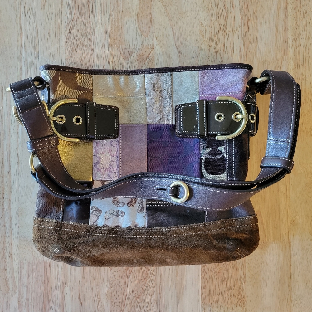 Vintage COACH Patchwork Bag